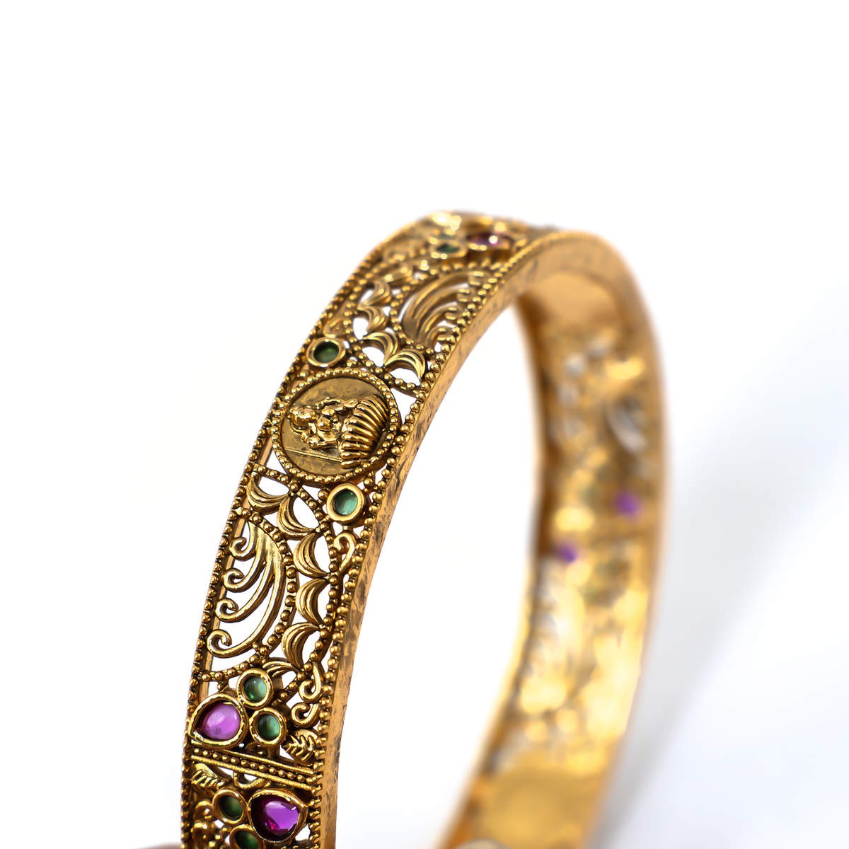 Divine Collection bangles in 24K gold plated finish – view 8 of 8
