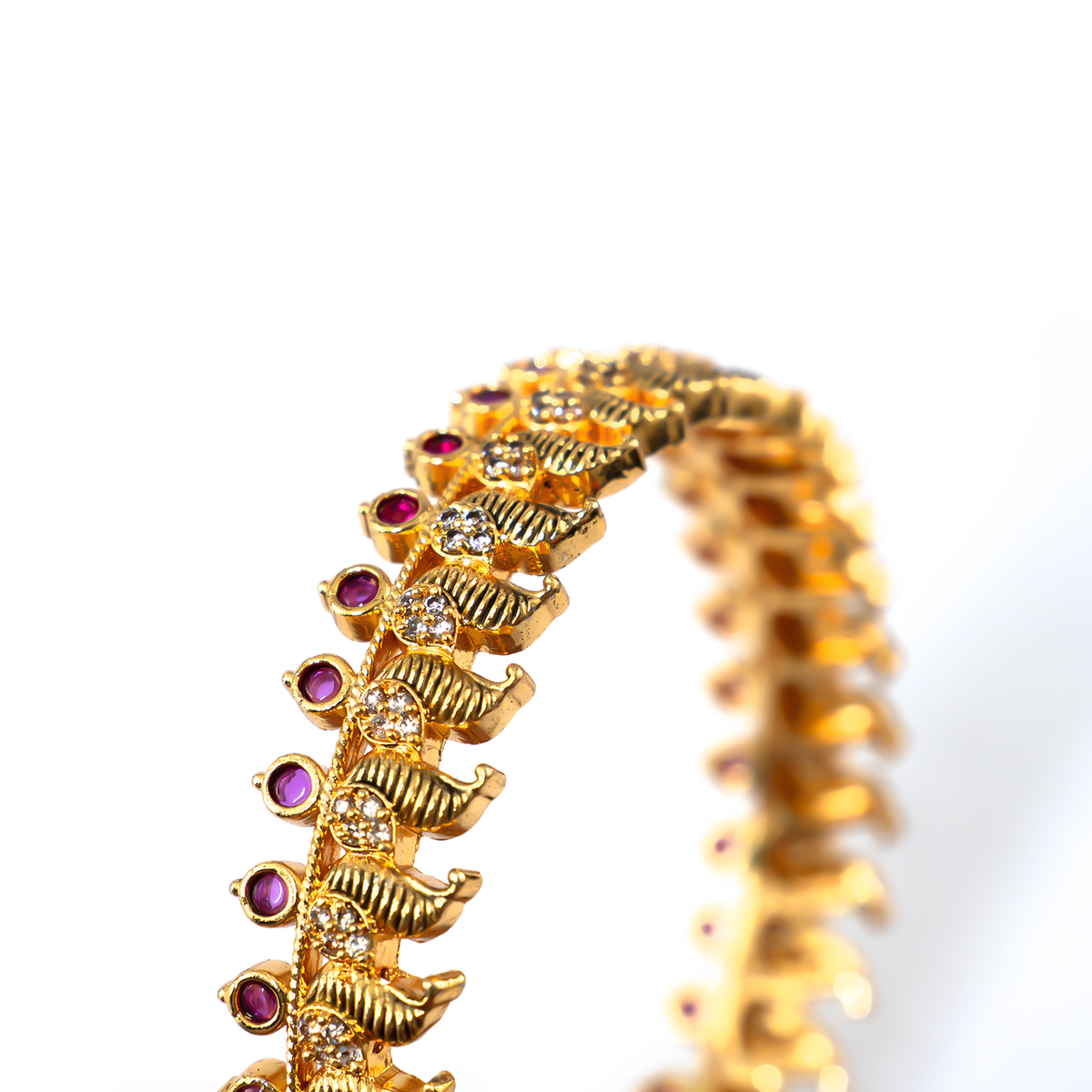 Roopam Heritage bangles in 24K gold plated finish – view 4 of 4
