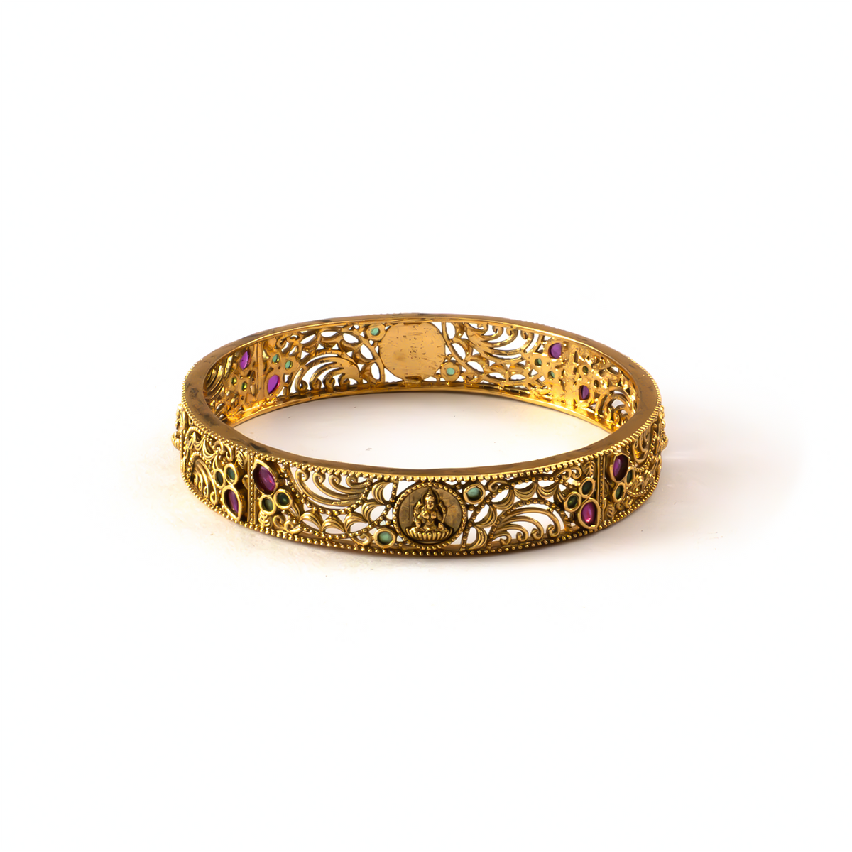 Divine Collection bangles in 24K gold plated finish – view 7 of 8