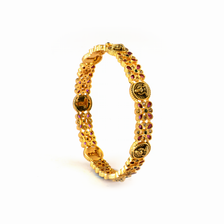 Antique Royal Elegance bangles in 24K gold plated finish