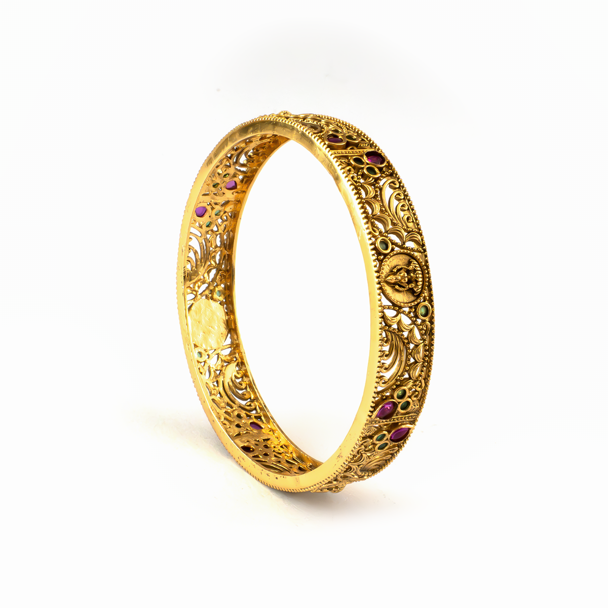 Divine Collection bangles in 24K gold plated finish – view 5 of 8