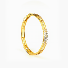 Royal Sonnet bangles in 22K gold plated finish
